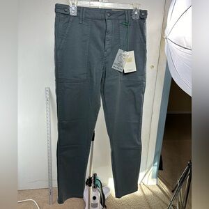 COSMIC BLUE LOVE cropped jeans 29T BOL 818527TTK-BGRLO SALSAM (blueish GREEN NWT